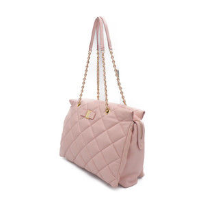Salvatore Ferragamo Tote Bag Vara Guinette Leather Pink